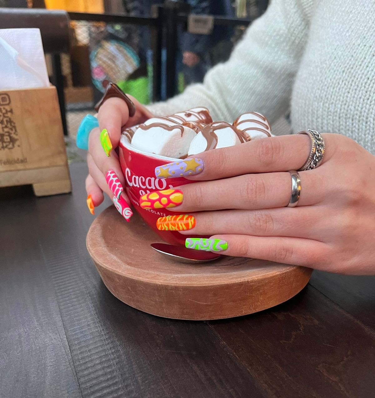 Uñas Chocolate - Casa Coccolata